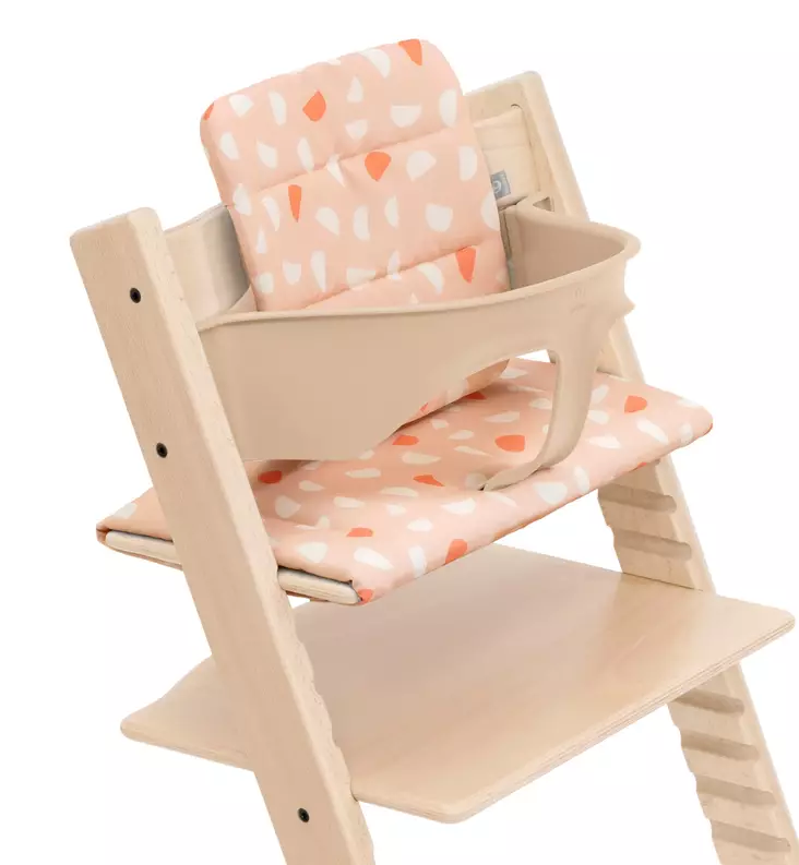 Stokke Tripp Trapp Pehmuste syöttötuoliin candy pink wauva - Syöttötuolien lisävarusteet - 690009 - 1