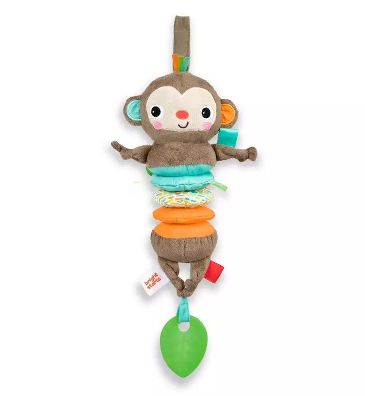 Bright Starts vedettÃ¤vÃ¤ apina aktiviteettilelu vaunulelu vauva - Vaunu- ja aktiviteettilelut vauvoille - BS-13089 - 1