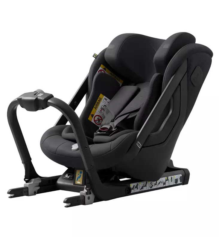 Axkid One3 selkä menosuuntaan turvaistuin black wauva - ISOFIX turvaistuimet - 25110239 - 1