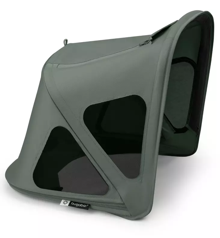 Bugaboo Fox5 Renew Breezy Kesäkuomu vaunuun ja rattaaseen forest green wauva - Vaunuverhot ja aurinkovarjot rattaisiin - 100221039 - 1