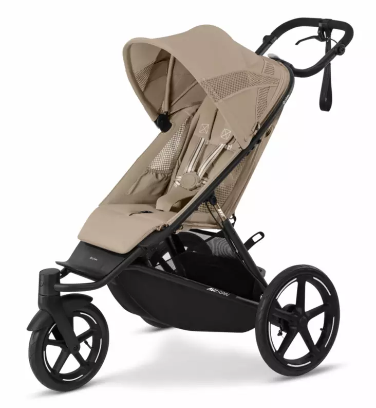 Cybex Avi Spin lastenrattaat Almond beige wauva - Lastenrattaat - 524001009 - 1