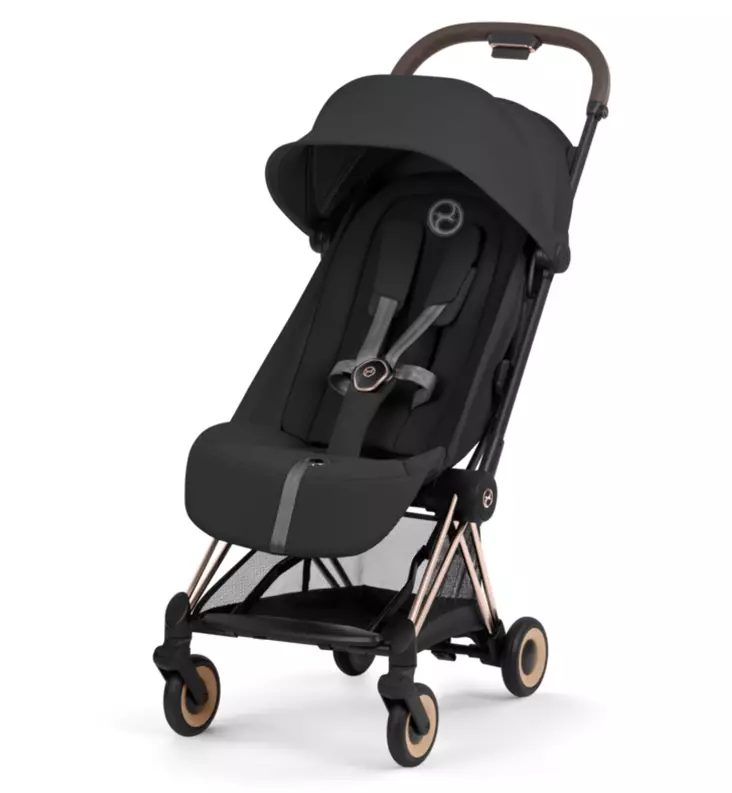 Cybex Coya Comfort Matkarattaat rose gold sepia black wauva - Matkarattaat - 526000129 - 1