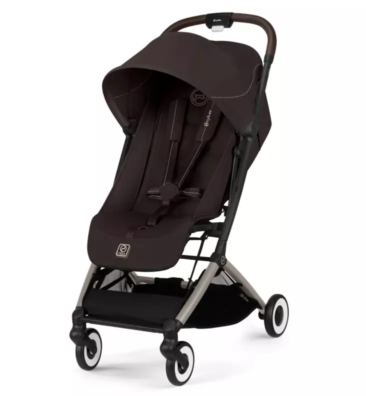 Cybex orfeo matkarattaat chocolate brown wauva - Matkarattaat - 525000579 - 1