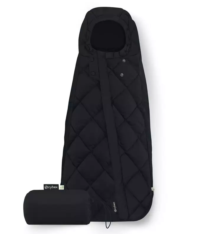 Cybex_Snogga_mini_lämpöpussi_turvakaukaloon_Moon_Black_wauva - Kaukalolämpöpussit - 522002889 - 1