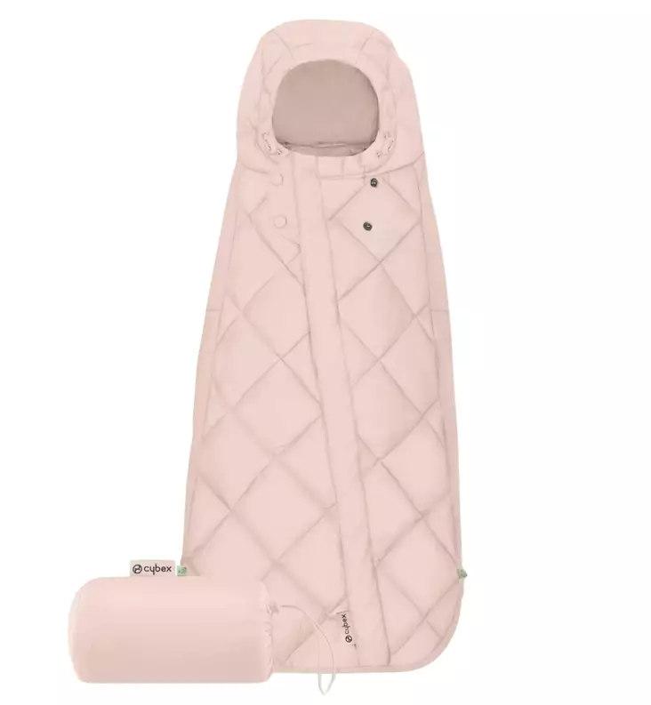 Cybex_Snogga_mini_lämpöpussi_turvakaukaloon_Powder_Pink_wauva - Kaukalolämpöpussit - 522002899 - 1