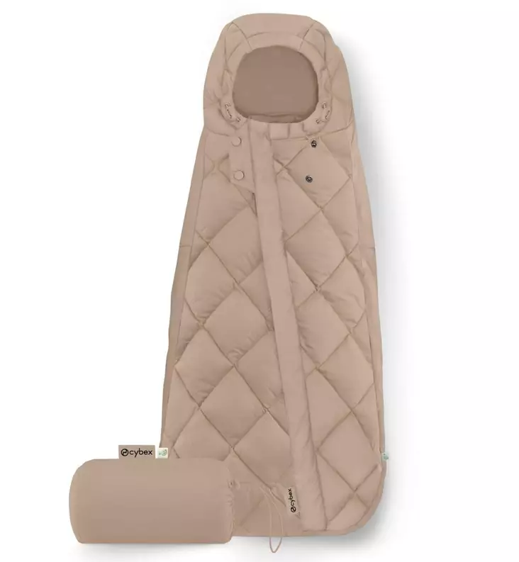 Cybex snogga mini lämpöpussi turvakaukaloon almond beige wauva - Kaukalolämpöpussit - 524001489 - 1
