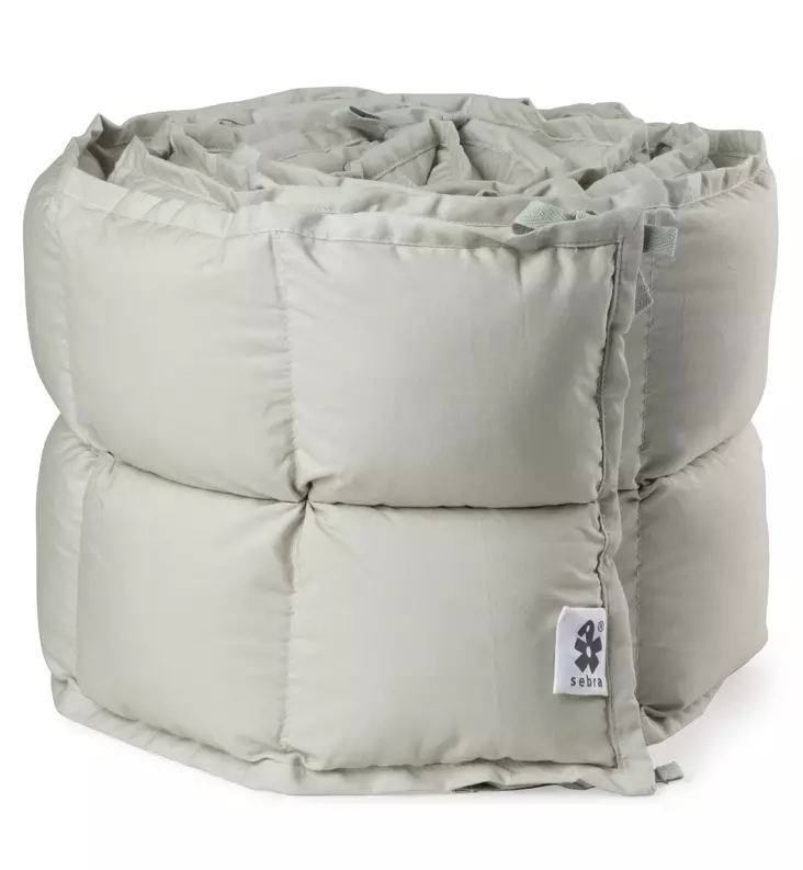 Sebra pinnasängyn reunapehmuste mist green wauva - Pinnasängyn reunapehmusteet ja patjat - 100430019 - 1