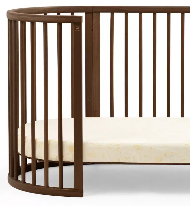Stokke Sleepi V3 Muotolakana Pinnasänkyyn sunset yellow map wauva - Liinavaatteet ja suojat pinnasänkyyn - 683309 - 1