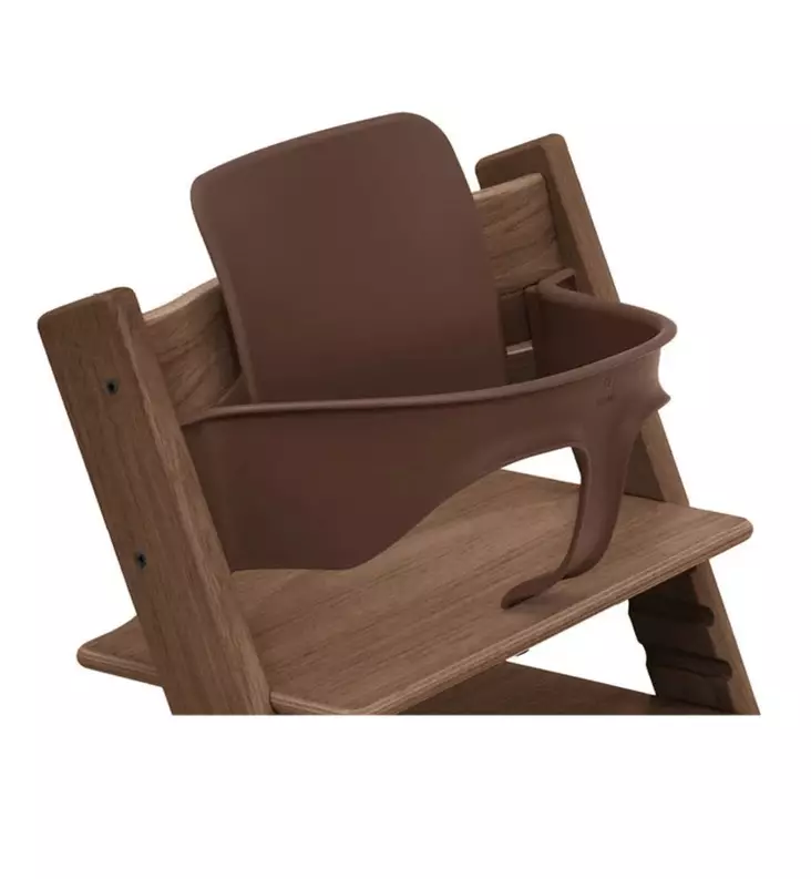 Stokke tripp trapp syöttötuolin vauvasetti warm brown wauva - Syöttötuolien lisävarusteet - 650009 - 1
