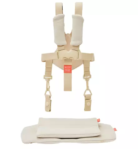 KAOS KLAPP Syöttötuolin pehmusteet ja turvavaljaat desert sand wauva - Syöttötuolien lisävarusteet - BPP-HAR-CUS-DES-SA - 2