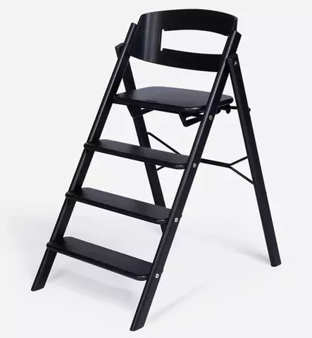 KAOS Klapp Syöttötuoli oak black wauva - Syöttötuolit - KLA-OAK-BLA - 2