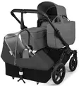 Bugaboo Donkey 6 Lastenvaunujen Starttipaketti Sadesuojalla moon grey wauva - Yhdistelmävaunut - 100370004-PSA - 1