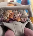 BabyBjörn Balance Sitterin Lelukaari soft friends neutral wauva - Sitterit ja keinut - 080301A - 1
