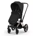 Cybex Priam Style Lastenvaunujen All-in-ONe Starttipaketti sepia matt black wauva - Yhdistelmävaunut - 526000211PALLSEPIA - 34