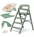 KAOS KLAPP Syöttötuoli Starttipaketti All-in-One mineral green recycled plastic wauva - Syöttötuolit - KLA-REC-MIN-GRE-PA - 1