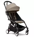Stokke Yoyo3  Matkarattaat mustalla rungolla taupe wauva - Matkarattaat - 646002-PTA - 1