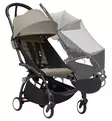 Stokke YOYO³ Matkarattaiden Starttipaketti jalkatuella ja hyönteissuojalla taupe wauva - Matkarattaat - 646002-KPTA - 1