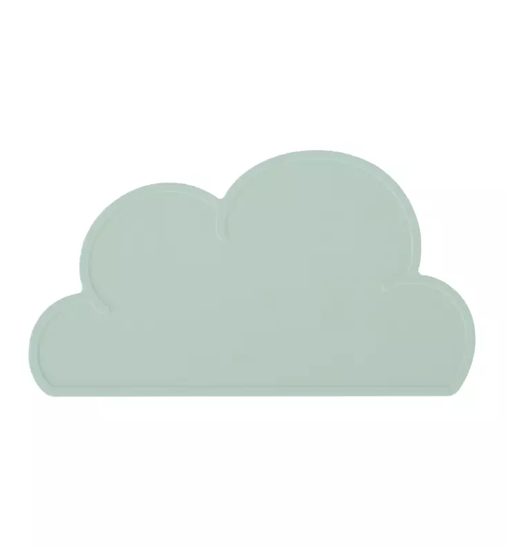 Addbaby_Moln_ruokailualusta_pilvi_sage_vaaleanvihre=C3=A4_wauva - Ruokailualustat - 10072A - 1