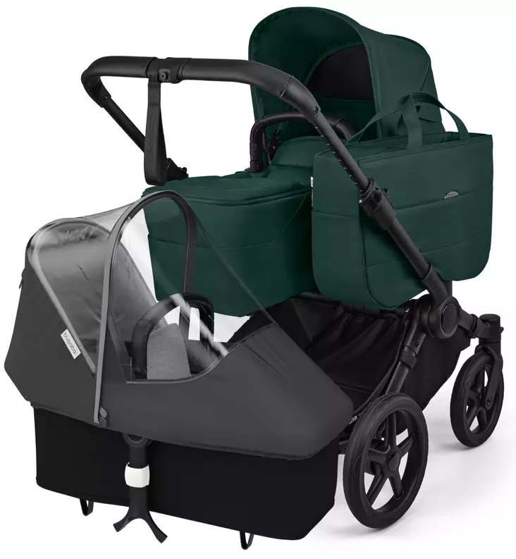 Bugaboo Donkey 6 Lastenvaunujen Starttipaketti Sadesuojalla - Yhdistelmävaunut - 100370006-PSA - 1
