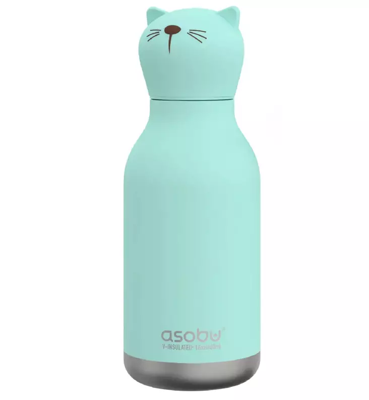 Bestie by Asobu Lasten Thermopullo pillillä? kissa wauva - Lasten mukit, nokkamukit ja pillimukit - SBV44CA - 1