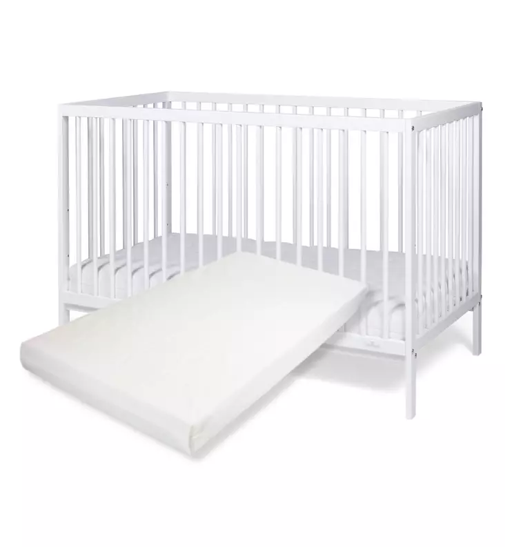 Tinynord Lassy Pinnasänky Starttipaketti Anne&Mikael Kuitupatjalla wauva - Pinnasängyt ja kehdot - 297296-SPA - 1