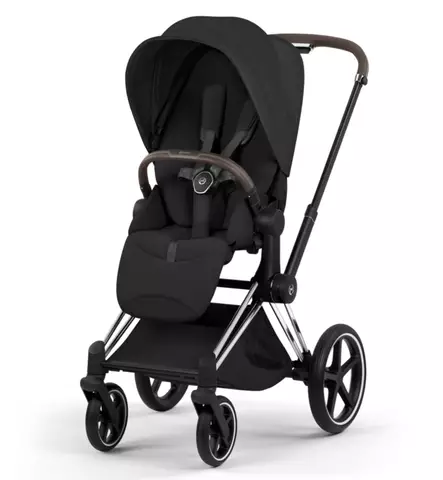 Cybex Priam Style Lastenrattaat chrome brown sepia black wauva - Lastenrattaat - 526000201-PLRSB - 1