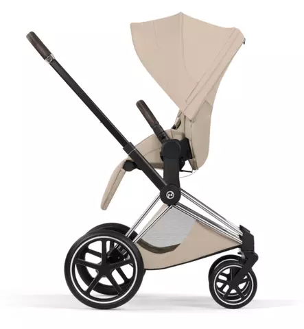 Cybex Priam Style Lastenrattaat chrome brown cozy beige wauva - Lastenrattaat - 526000201-PRCB - 2
