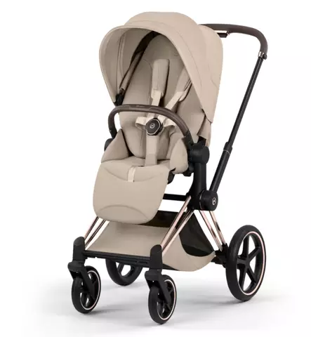 Cybex Priam Style Lastenrattaat rose gold cozy beige wauva - Lastenrattaat - 526000221-PRCB - 1