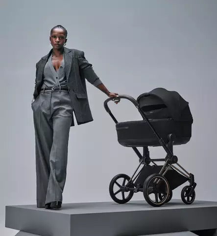 Cybex Priam Style Lastenvaunut matt black cozy beige wauva - Yhdistelmävaunut - 526000211-PYCB - 2