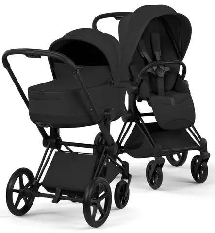 Cybex Priam Style Lastenvaunut matt black sepia black wauva - Yhdistelmävaunut - 526000211-PYSB - 1