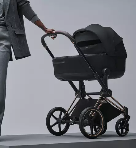 Cybex Priam Style Lastenvaunut matt black sepia black wauva - Yhdistelmävaunut - 526000211-PYSB - 2