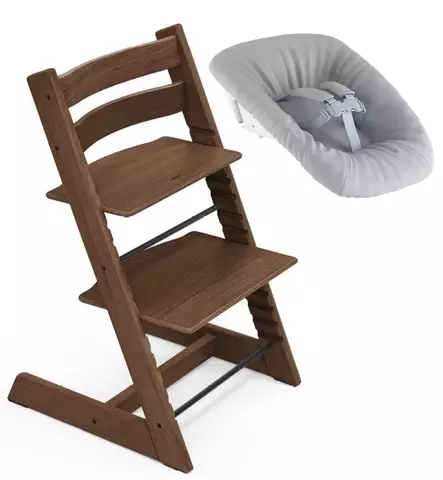 Stokke tripp trapp syöttötuoli newborn set oak warm brown wauva - Syöttötuolit - 495206-PNB - 1