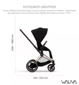 Cybex ePriam 4 yhdistelm=C3=A4vaunut s=C3=A4hk=C3=B6avusteinen cozy be=
ige wauva - Yhdistelmävaunut - 521002373-PCB - 12