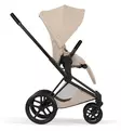 Cybex Priam Style Lastenrattaat matt black cozy beige wauva - Lastenrattaat - 526000211-PRCB - 4