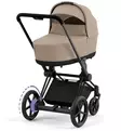 Cybex ePriam 4 Lastenvaunujen Starttipaketti lisävarusteilla cozy beige wauva - Yhdistelmävaunut - 521002365-PLVCB - 2