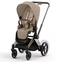 Cybex ePriam 4 Lastenvaunujen Starttipaketti lisävarusteilla cozy beige wauva - Yhdistelmävaunut - 521002373-PLVCB - 3