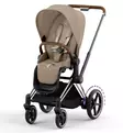 Cybex ePriam4 Sähköavusteiset Lastenrattaat cozy beige chrome brown wauva - Lastenrattaat - 521002349-RCB - 1
