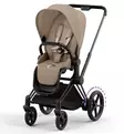 Cybex ePriam4 Sähköavusteiset Lastenrattaat cozy beige matt black wauva - Lastenrattaat - 521002365-RCB - 1