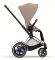 Cybex ePriam4 Sähköavusteiset Lastenrattaat rose gold cozy beige wauva - Lastenrattaat - 521002373-RCB - 2