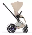 Cybex ePriam Style Sähköavusteiset Lastenvaunut chrome brown cozy beige wauva - Yhdistelmävaunut - 526000231-PYCB - 7