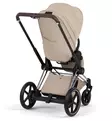 Cybex ePriam Style Sähköavusteiset Lastenvaunut chrome brown cozy beige wauva - Yhdistelmävaunut - 526000231-PYCB - 8