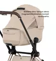 Cybex ePriam Style Sähköavusteiset Lastenvaunut chrome brown cozy beige wauva - Yhdistelmävaunut - 526000231-PYCB - 13