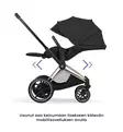 Cybex ePriam Style Sähköavusteiset Lastenvaunut chrome brown cozy beige wauva - Yhdistelmävaunut - 526000231-PYCB - 16