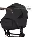 Cybex ePriam Style Sähköavusteiset Lastenvaunut chrome brown sepia black wauva - Yhdistelmävaunut - 526000231-PYSB - 13