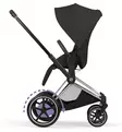 Cybex ePriam Style Sähköavusteiset Lastenvaunut chrome brown sepia black wauva - Yhdistelmävaunut - 526000231-PYSB - 5