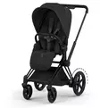 Cybex ePriam Style Sähköavusteiset Lastenvaunut matt black sepia black wauva - Yhdistelmävaunut - 526000243-PYMB - 3