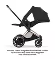 Cybex ePriam Style Sähköavusteiset Lastenvaunut rose gold cozy beige wauva - Yhdistelmävaunut - 526000255-PYCB - 24