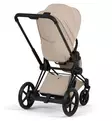 Cybex ePriam Style Sähköavusteiset Lastenvaunut Starttipaketti Cloud T turvakaukalolla ja jalustalla matt black cozy beige wauva - Yhdistelmävaunut - 526000243SPYCB - 9