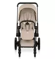Cybex ePriam Style Sähköavusteiset Lastenvaunut Starttipaketti Cloud T turvakaukalolla ja jalustalla matt black cozy beige wauva - Yhdistelmävaunut - 526000243SPYCB - 10