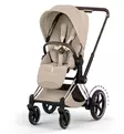 Cybex ePriam Style Sähköavusteiset Lastenvaunut Starttipaketti Cloud T turvakaukalolla ja jalustalla rose gold cozy beige wauva - Yhdistelmävaunut - 526000255SPYCB - 4